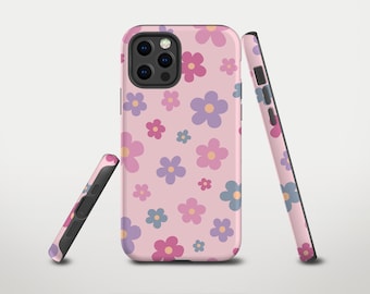 Y2K Floral Phone Case S22 Ultra 90s Aesthetic iPhone Case iPhone 12 Case Preppy iPhone 11 Pro Max Case Flower iPhone 13 Case Pixel 6 Case
