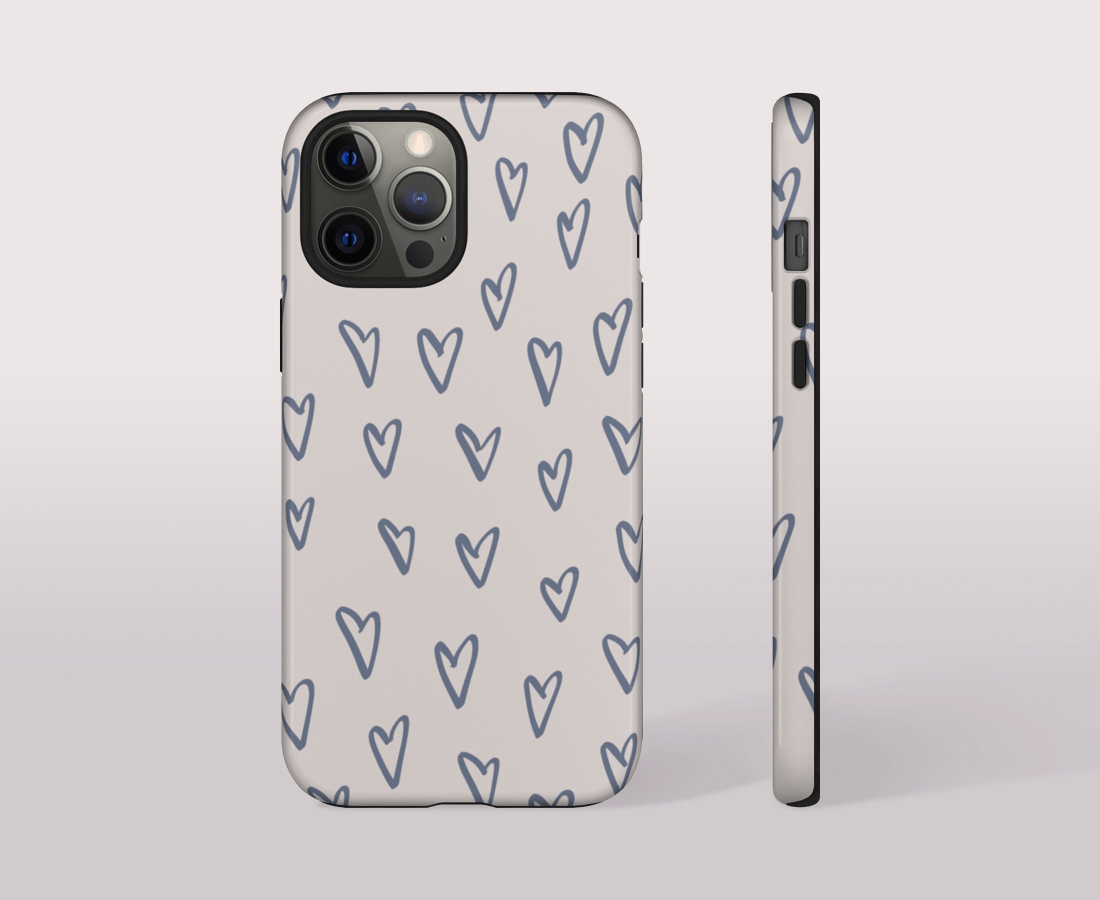 Heart Phone Case Cute Iphone 12 Pro Max Case Aesthetic Etsy Australia