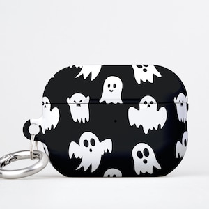 Cute Ghosts AirPod Pro 2 Case Spooky AirPods Case AirPod Pro Case Pastel Goth AirPods Pro Cover Cute Ghosts Halloween Airpods Case