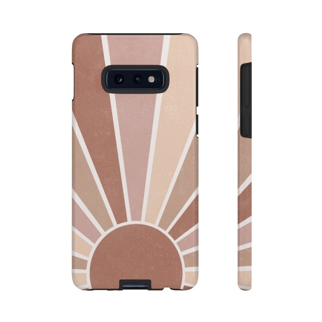 Aesthetic Iphone Case Retro Sunburst Phone Case Samsung Etsy UK