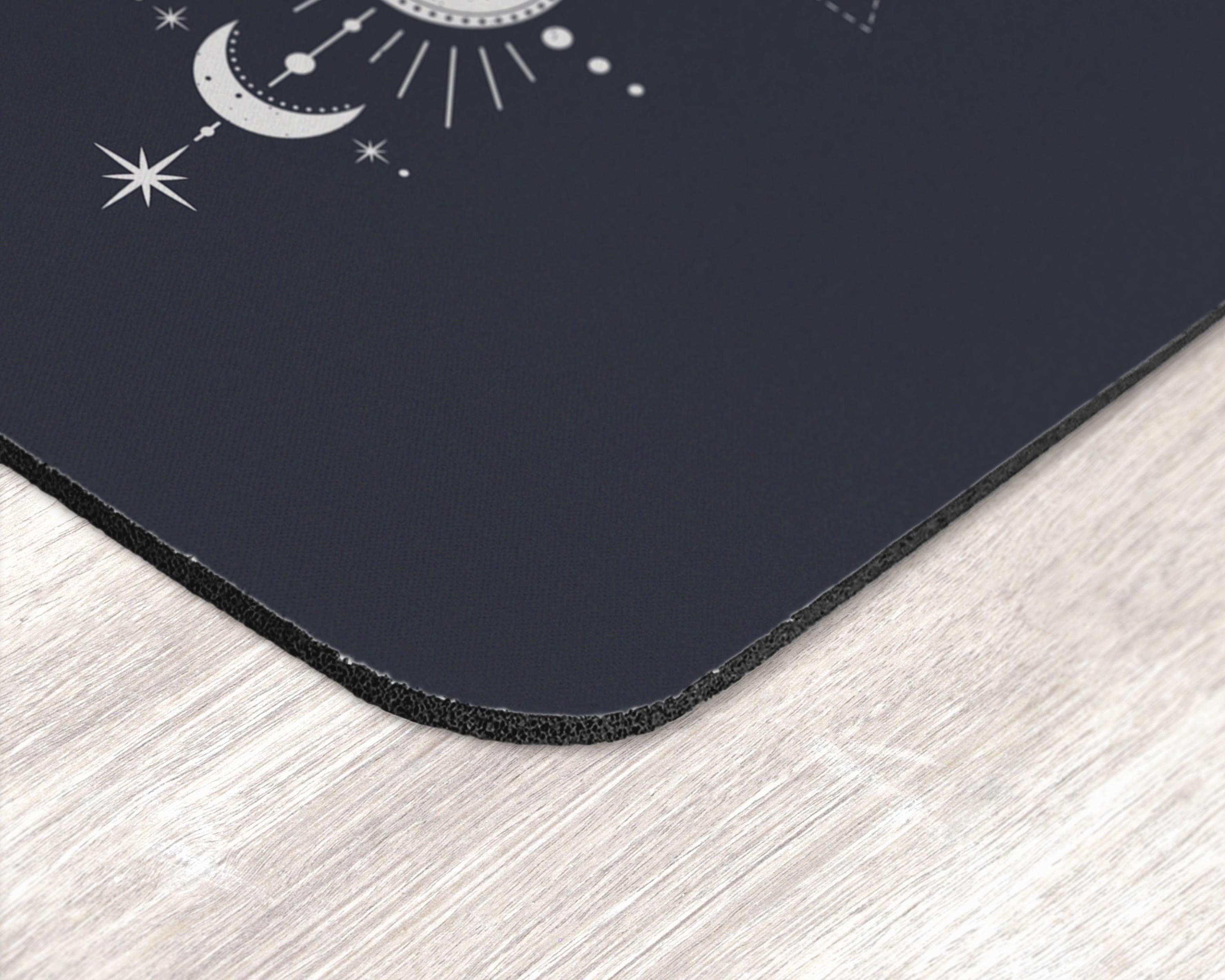 Celestial Desk Mat Moon Phase Large Mousepad Moon Keyboard Mat Large ...