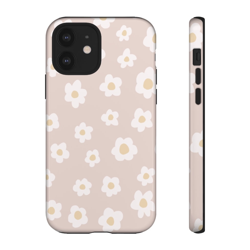 Cute Retro Flower Phone Case Aesthetic Phone Case Gifts for Etsy UK
