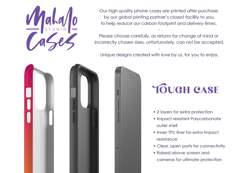 Yellow and Pink Gradient Phone Case for iPhone 14 Pro Max, iPhone 15 Pro Case, Sunset Aura Gradient Pixel Tough Case, Galaxy S25 Case image 3