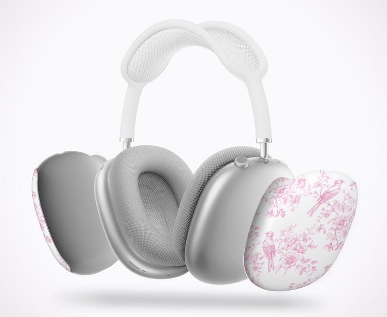 Pink Toile Airpods Max Case Coquette Pink Airpods Max Case Aesthetic