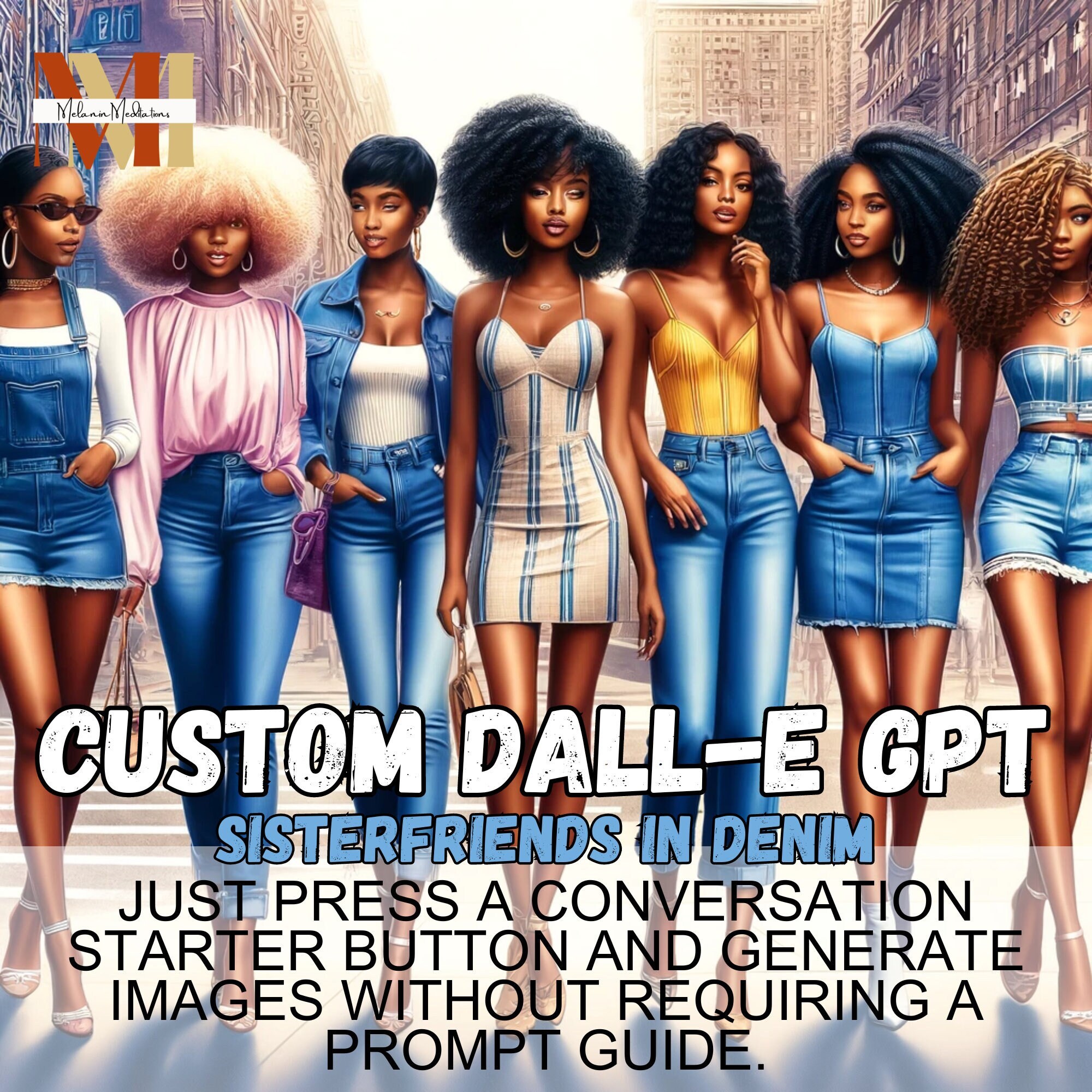 Custom DALL-E GPT Ai Art Prompt Generated Art Chat GPT Paid Version
