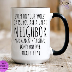 Funny Neighbor Gift, Neighbor Appreciation Gift, Neighbor Birthday, Neighbor Thank You, Neighbor Friend, Best Neighbor Ever, Christmas Gifts