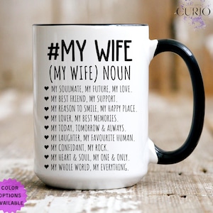 Funny Wife Definition Mug, I Love You , Funny Anniversary Gift, Gift For Wife, Valentines Day Gift, Couples Coffee Cup, Anniversary Present