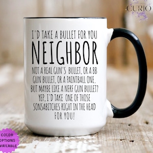Funny Neighbor Gift, Neighbor Appreciation Gift, Neighbor Birthday, Neighbor Thank You, Neighbor Friend, Best Neighbor Ever, Christmas Gifts