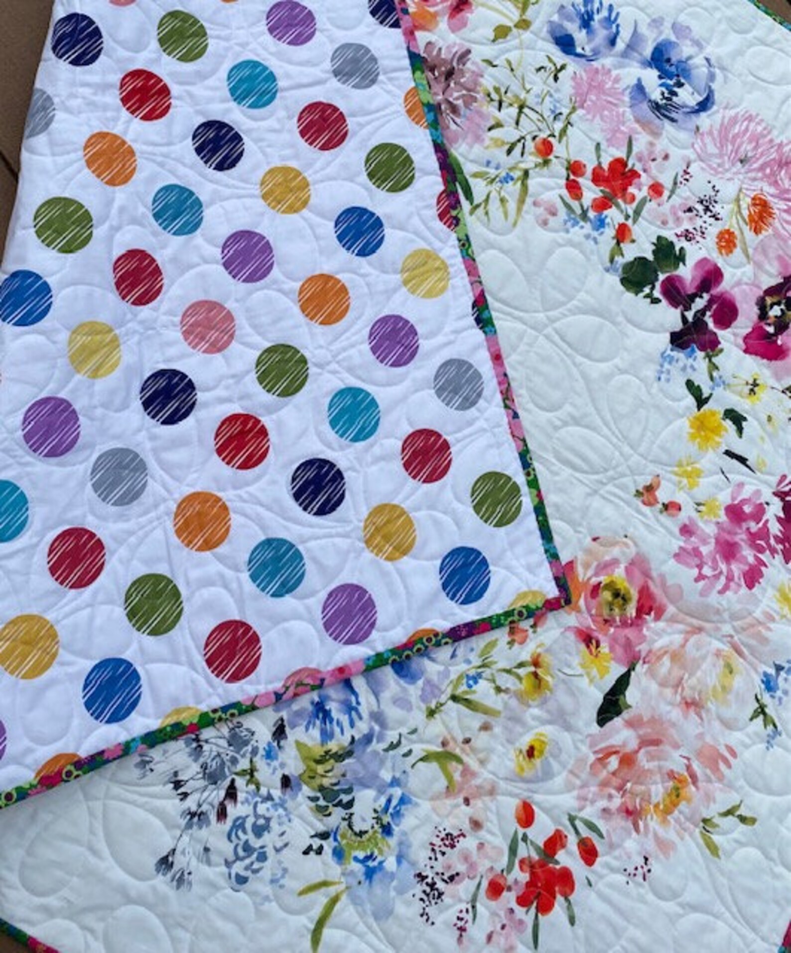 Baby Girl Milestone Quilt Etsy