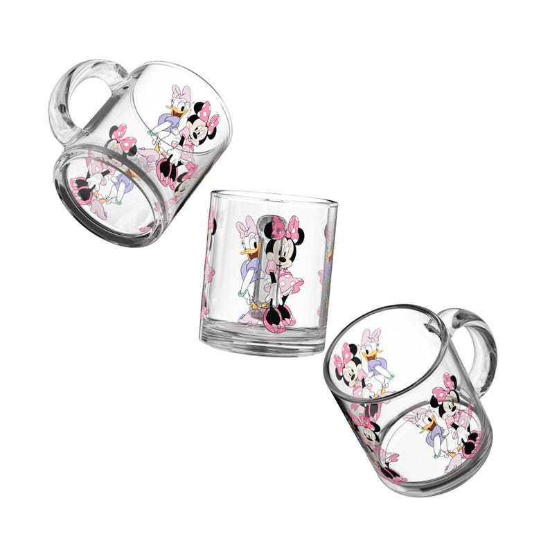 Minnie Mouse Glass Mug, 10oz image 2