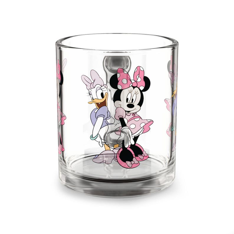 Minnie Mouse Glass Mug, 10oz image 1