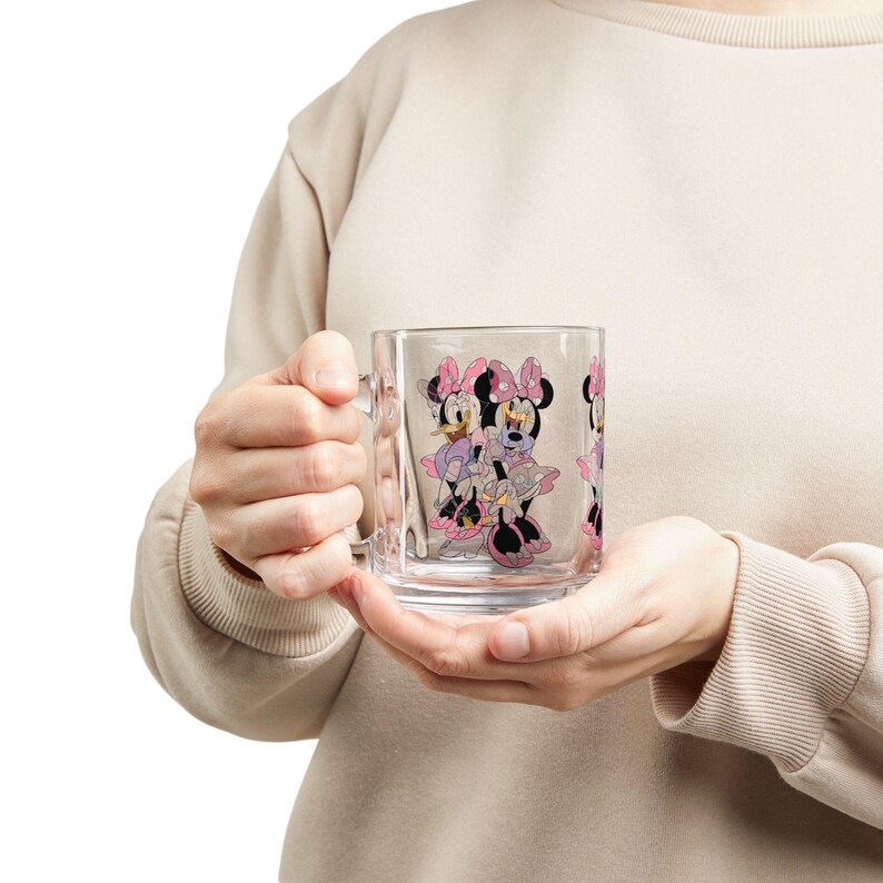Minnie Mouse Glass Mug, 10oz image 3