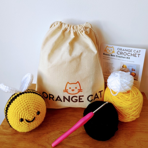 Beginners Buzzy Bee Crochet Kit