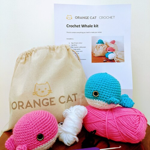 Crochet Cute Whale Etsy