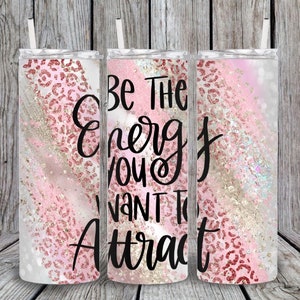 Sublimation Design | Skinny | Tumbler | Digital Design | Digital Download | Print | Download | Pink | Leopard | Motivation | Cute | Cheetah