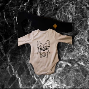 Baby Bodysuit French Bulldog