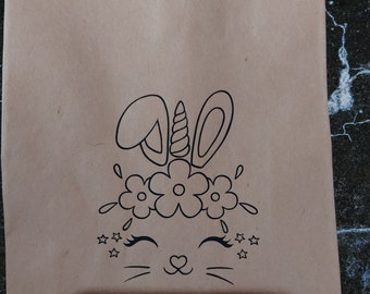 Easter bags bunnies