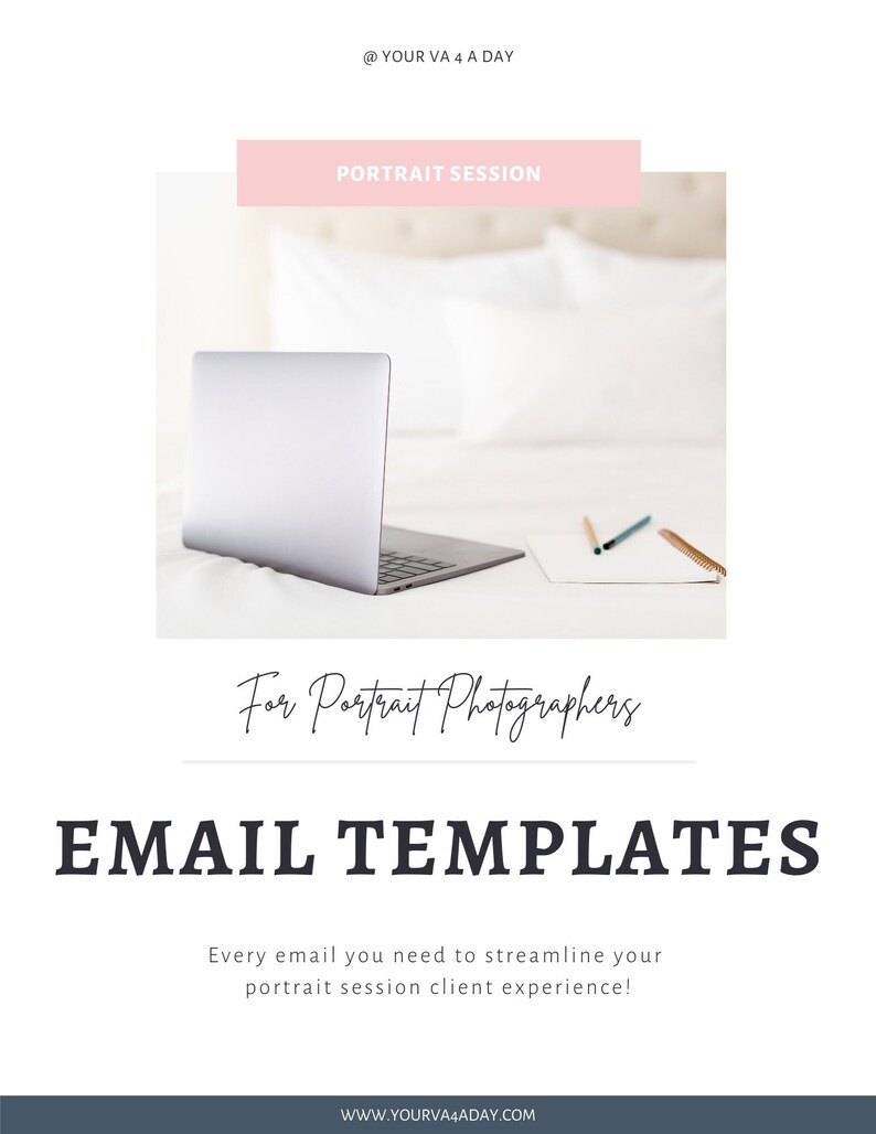 10 essential email templates for Portrait Photographers image 1