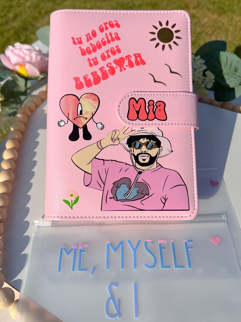 Budget Binder Bad Bunny Saving Binder Bad Bunny Gift Etsy