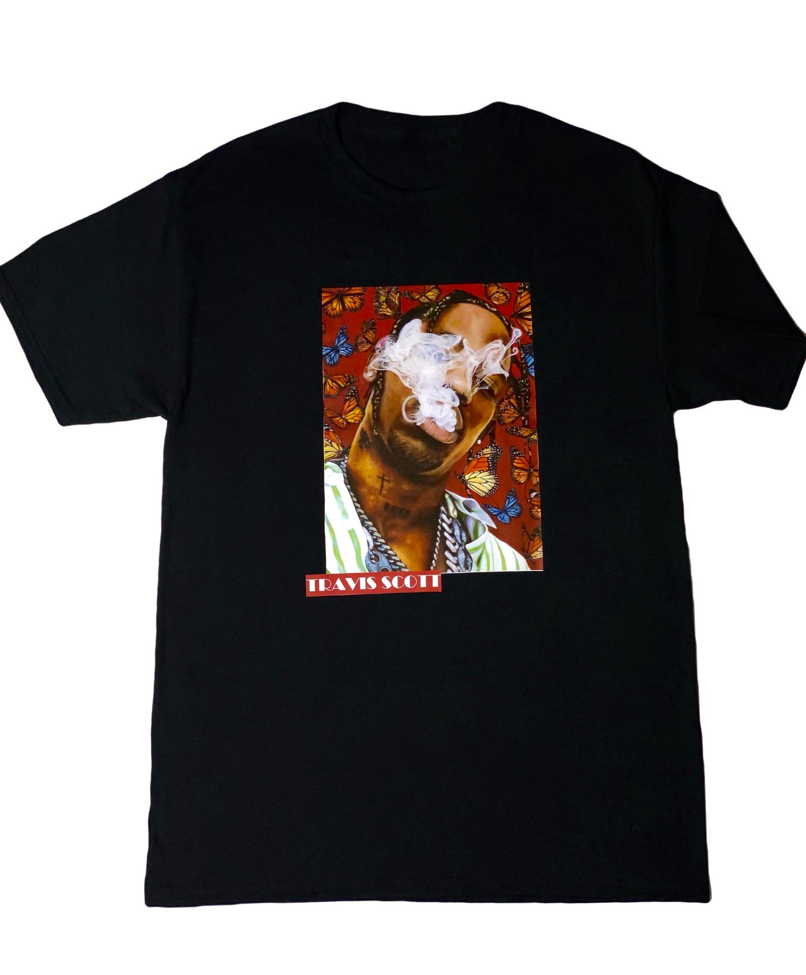 travis scott pop smoke t shirt