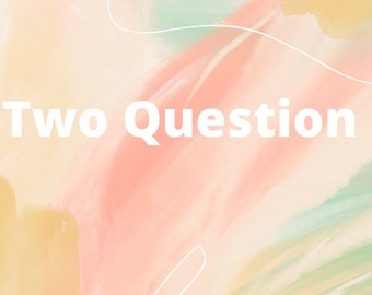 Two Question Intuitive Reading