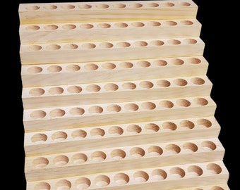 Wooden Display Rack for Fragrance or Essential Oils 10 Row - Etsy