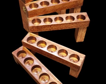 100pc Wooden Thimble Display Rack Mahogany Finish - Etsy