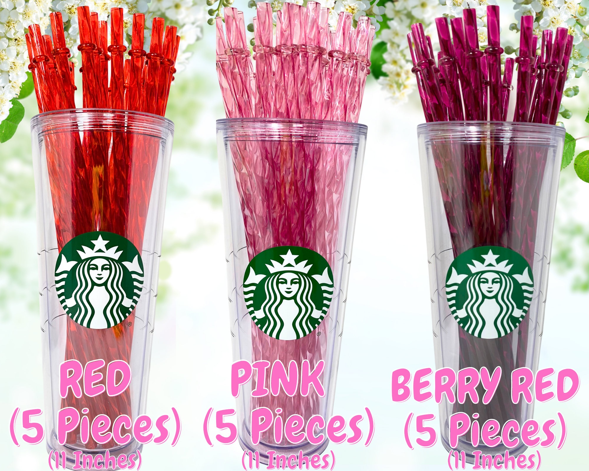 I Bought Starbucks Reusable Straws: Singles & Packs Available