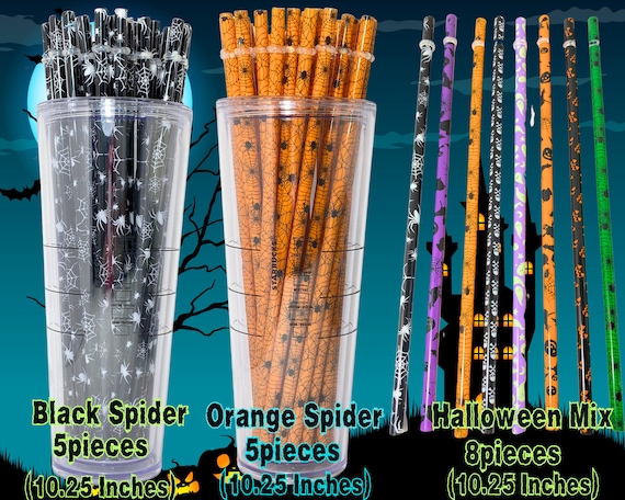 SET of 5 SWIRL STRAW for Starbucks Tumbler, Reusable Crystal Replacement  11/10.25/9.25 In, Plastic Crystal Straw,reusable Straw, Diy, Crafts 