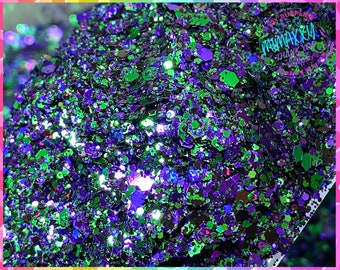 SPOOKY HALLOWEEN, witches brew, Shaped, Chunky Glitter Mix, Cosmetic Glitter,Nail Art, Resin art,Snow Globe Tumbler,Craft, HALLOWEEN 017