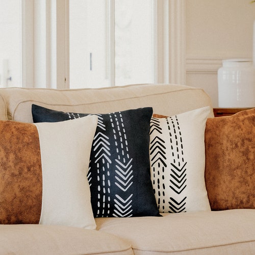 4pack Boho Throw Pillow Covers 18x18 Decorative Pillow Etsy