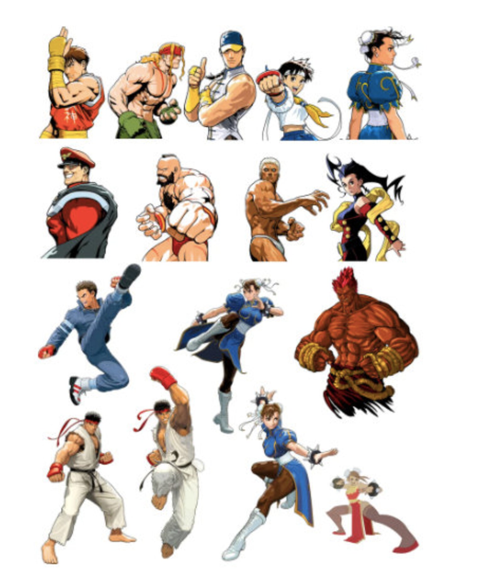 Street Fighter SVG, Vector Street Fighter, Street Fighter Silhouette - Etsy