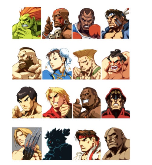 Street Fighter SVG, Vector Street Fighter, Street Fighter Silhouette - Etsy