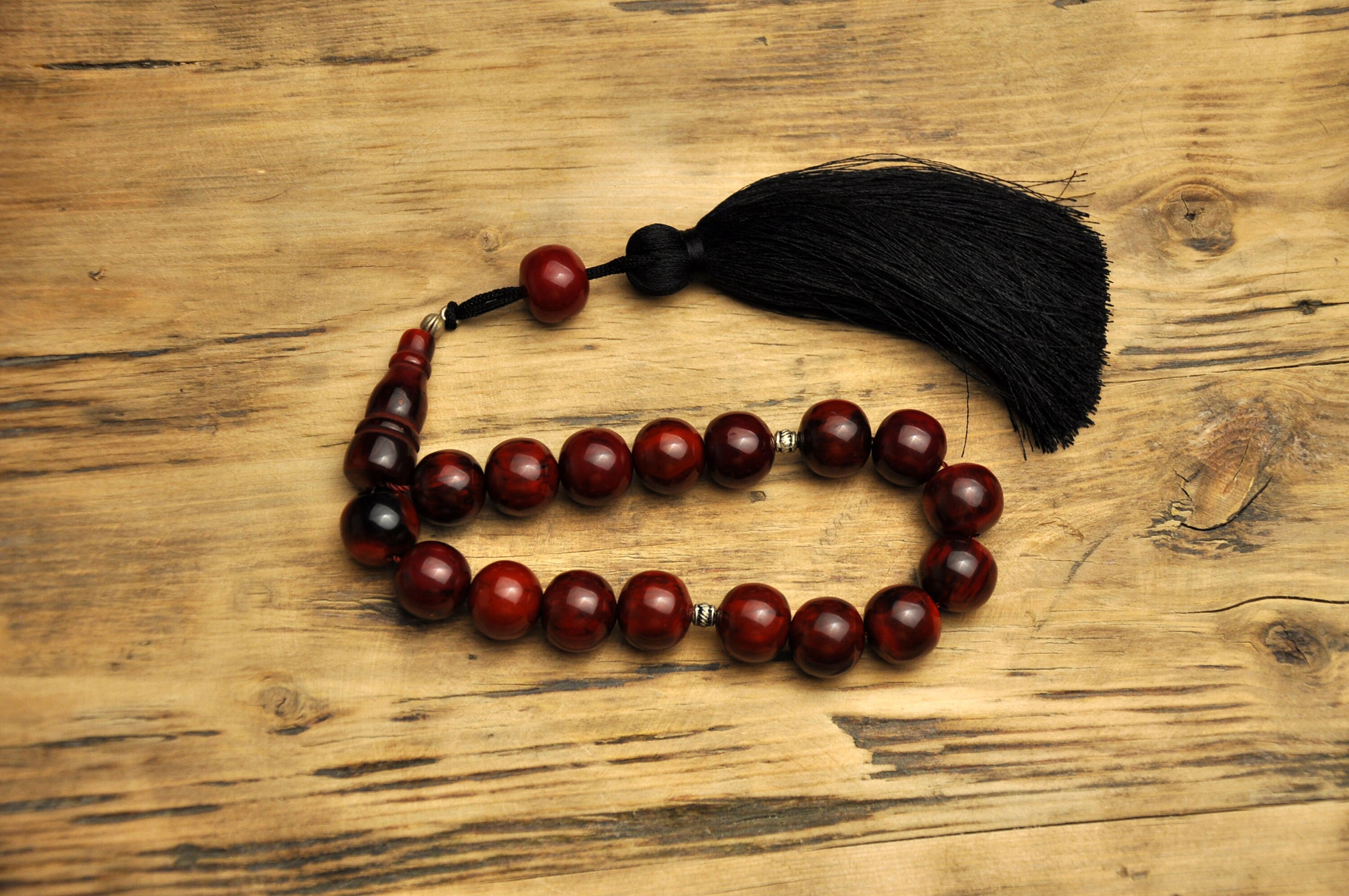 Misbaha Tasbih Islamic Prayer Beads 17 Prayer Beads Amber Etsy