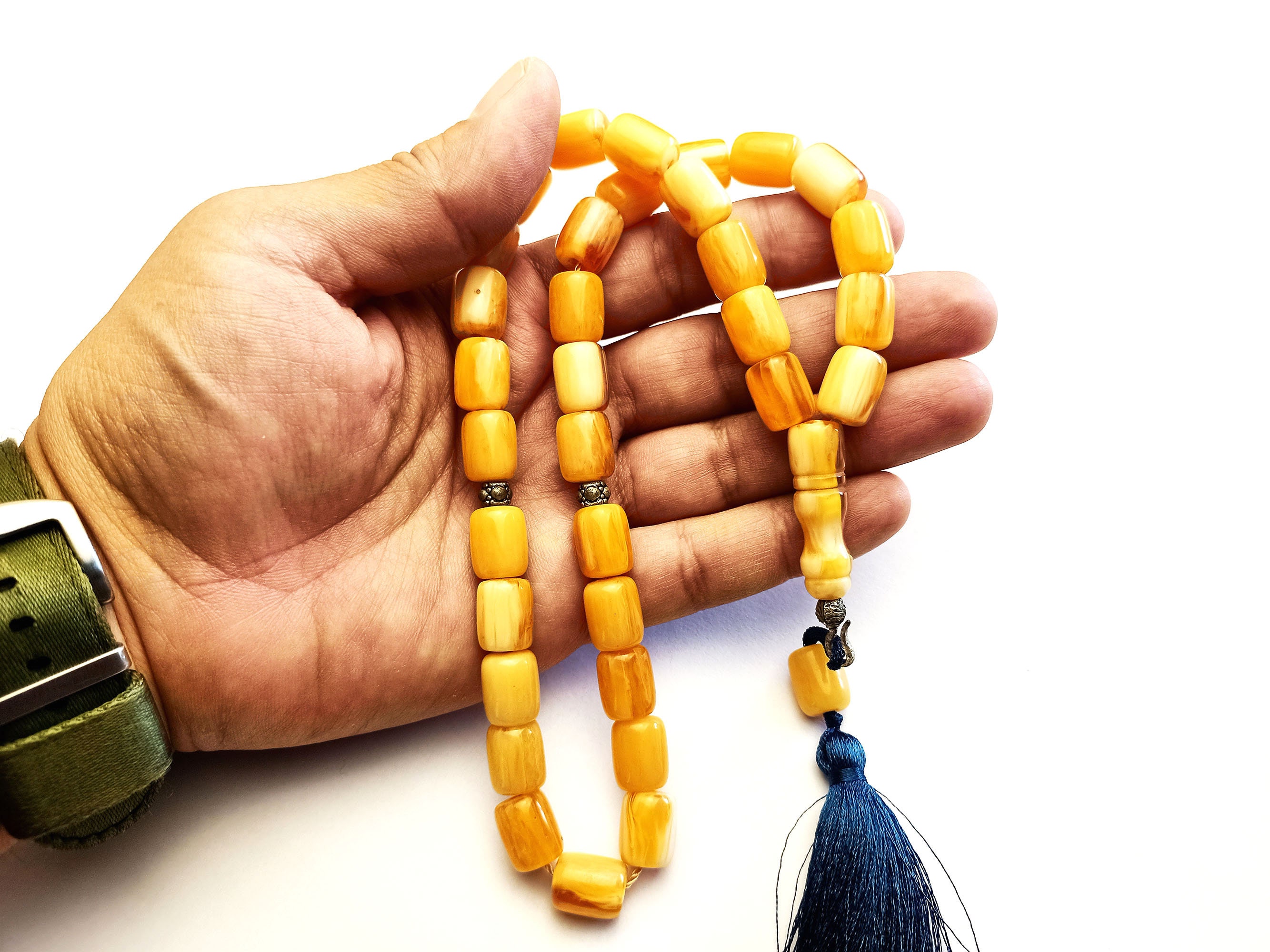 Muslim Prayer Beads Islamic Rosary Muslim Rosary Yellow Etsy