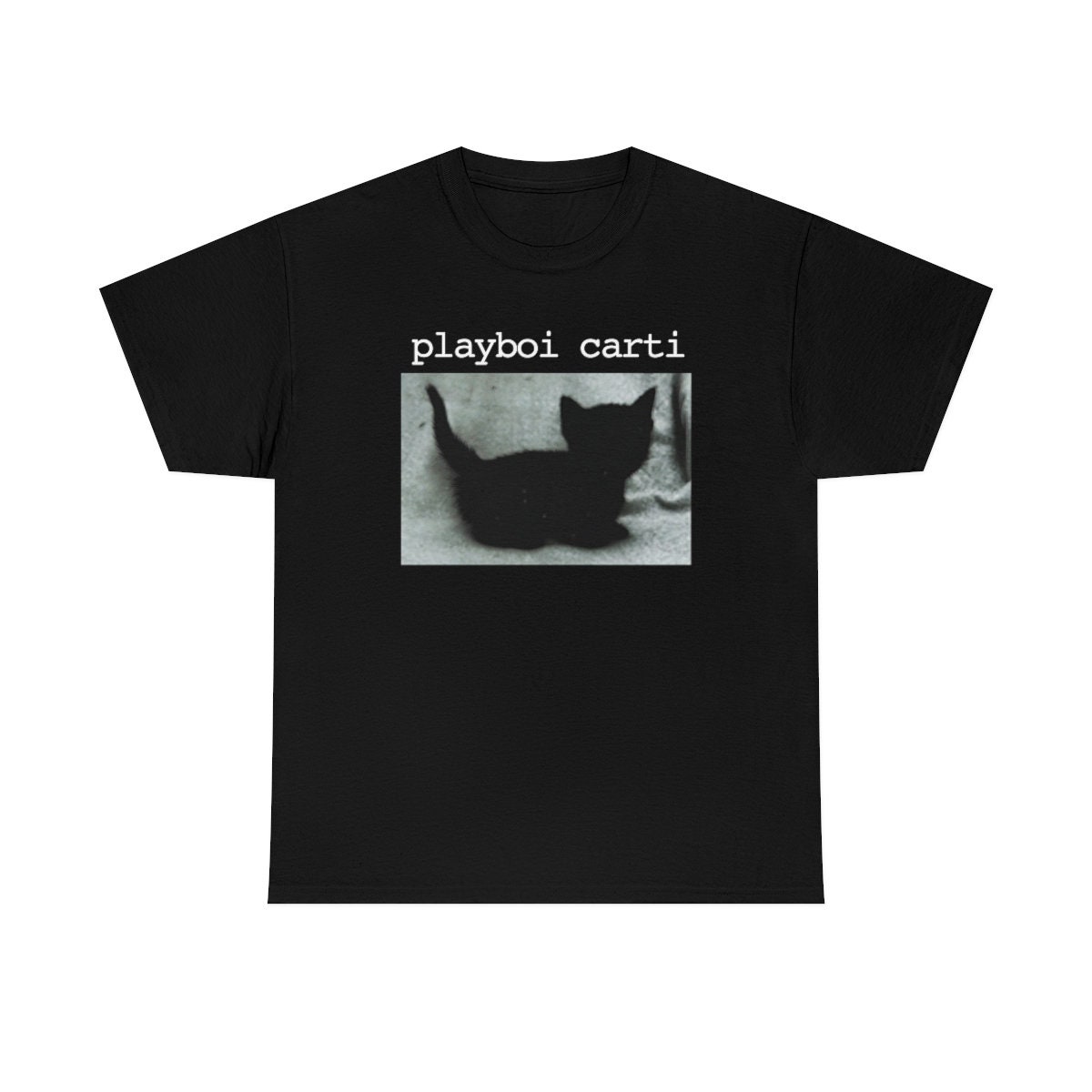 Playboi Carti Black Cat Pullover T-shirts WLR Merch - Etsy UK