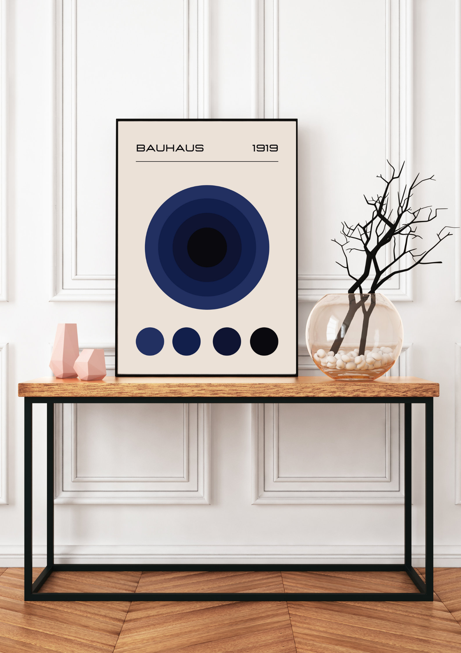 Bauhaus 1919 Wall Art Set of 3 Prints/ Modern Home Decor/ | Etsy