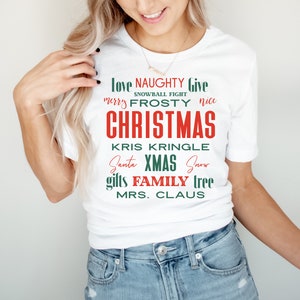 Christmas Shirt for Woman, Christmas T-shirt, Funny Christmas Shirt Holiday Shirt, Ugly Christmas Shirt, Christmas Sweater, Ugly Sweater