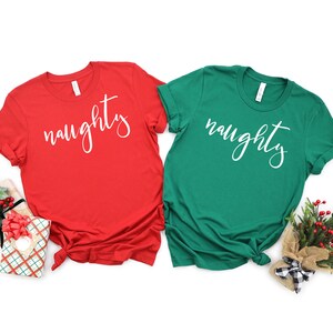 Christmas Shirt for Woman, Christmas T-shirt, Naughty, Funny Christmas Holiday Shirt, Ugly Christmas Shirt, Christmas Sweater, Ugly Sweater