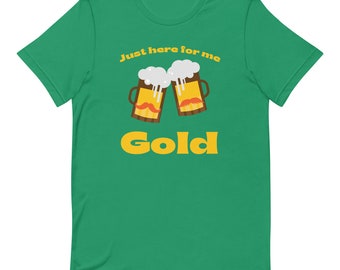 Funny St Patrick's Day Shirt Tee, Here For Me Gold St Patrick's Day Shirt For Women, Beer Saint Patrick's Day Shirts, Cute St Paddys Shirt