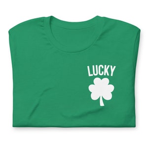 St Patrick&#39;s Day Shirt, Lucky Shirt, St Patrick&#39;s Day Shirt For Women, Lucky Shamrock Shirt,Saint Patrick&#39;s Day Shirts, Cute St Paddys Shirt
