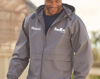 fedex rain jacket
