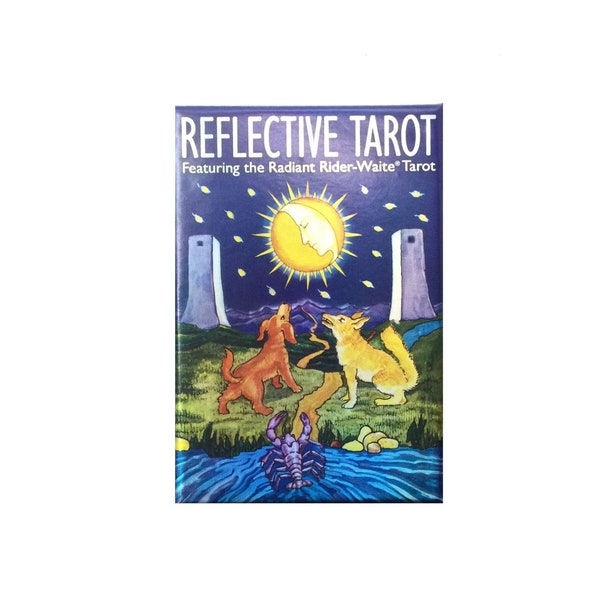 Reflective Tarot is  Authentic Travel Size Deck in the  Rider-Waite Tarot Tradition! US Games Systems