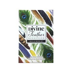 Divine Feathers Messenger, Affirmation cards, Authentic, by Alison DeNicola, by David Scheirer