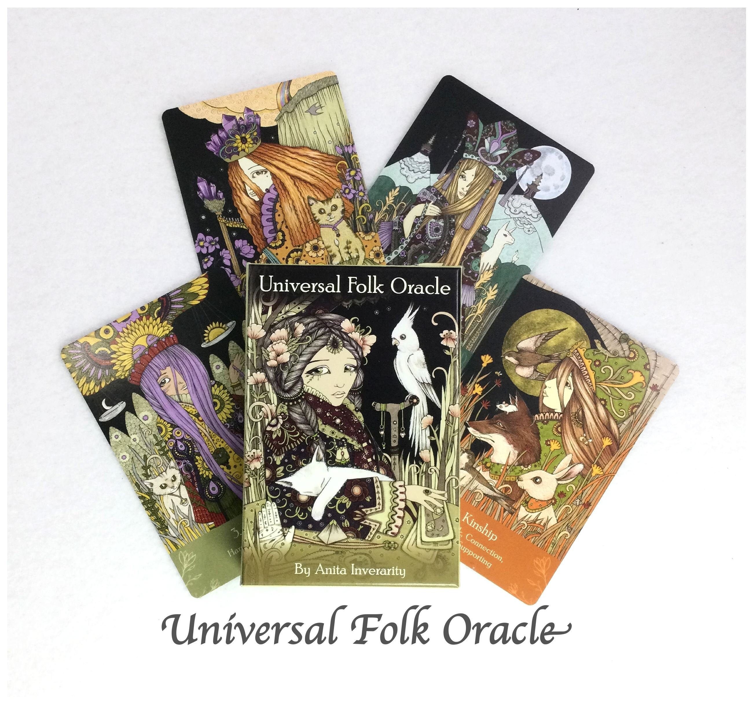 Universal Folk Oracle Cards Authentic Full Size Cards Oracle Etsy