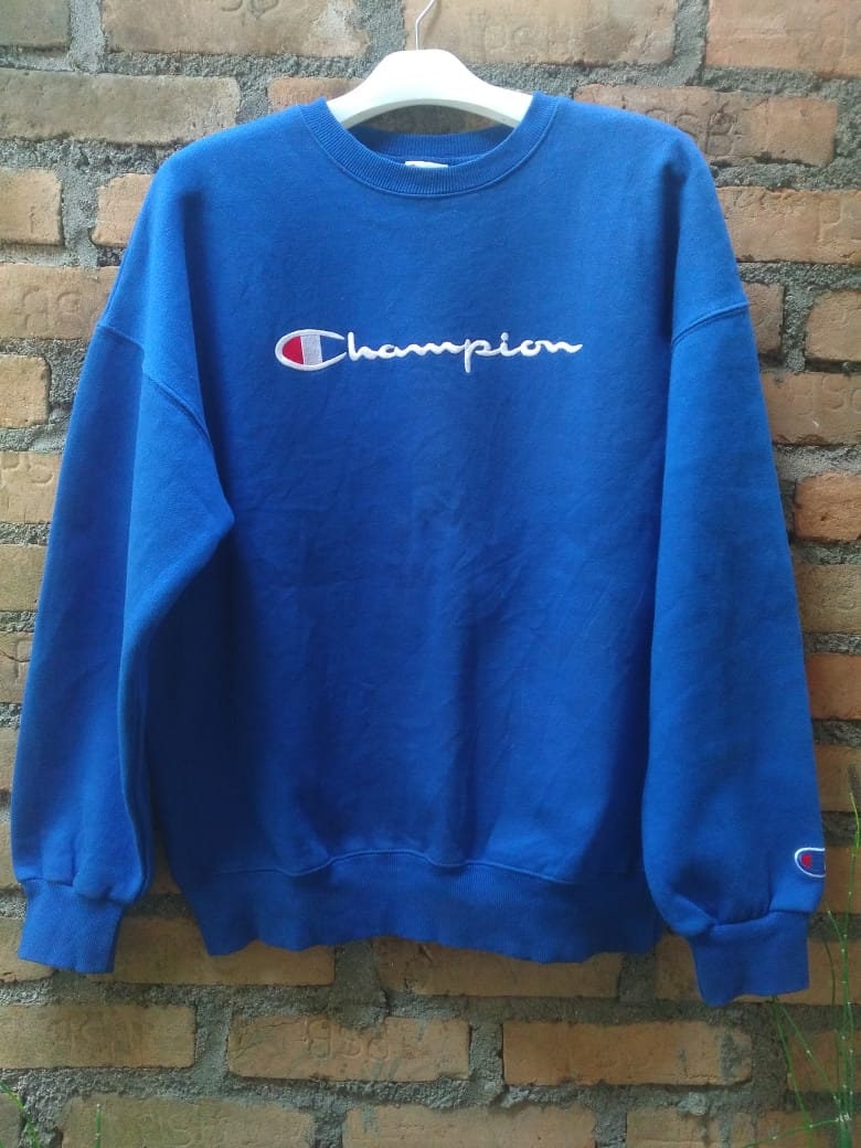 Vintage Champion Crewneck - Diamonds & Rust