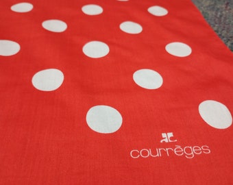 Vintage Courreges Handkerchief