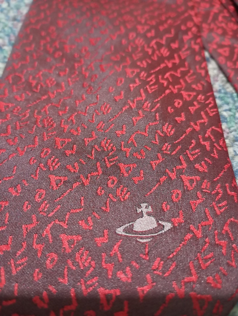 Vintage Vivienne Westwood Silk Necktie Made in Italy - Etsy