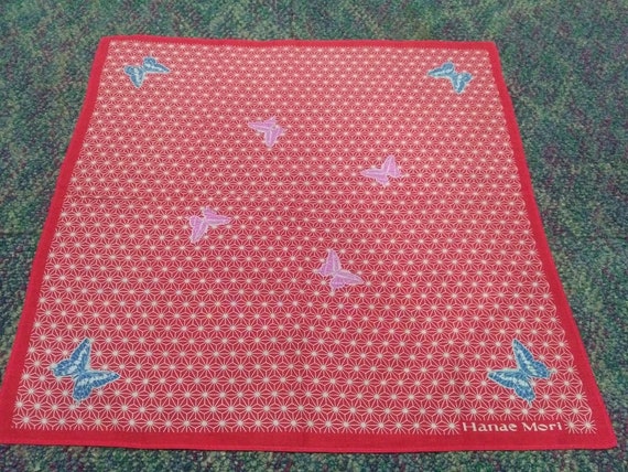 Vintage Hanae Mori Handkerchief Pocket Square - image 2