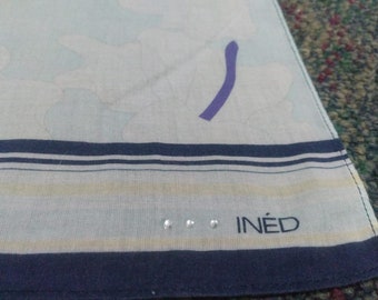 Vintage Ined Yohji Yamamoto Handkerchief Pocketsquare